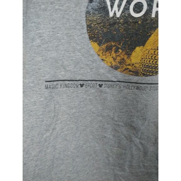Disney Parks Walt Disney World Woman S Grey Short Sleeve Tee - Picture 3 of 8
